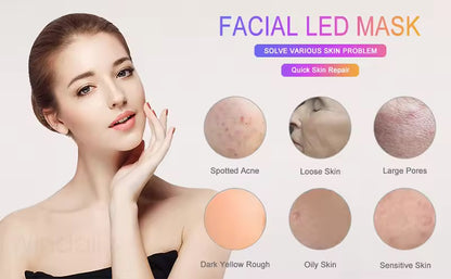 Vivid Elegance ™ LED Face Mask